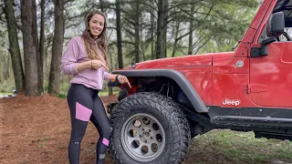 Installing New Tires and Wheels on My Jeep Wrangler!