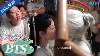 Yang Zi and Cheng Yi had so much fun behind the Screen Kiss | Immortal Samsara | YOUKU