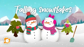 Falling Snowflakes - A Winter Counting Song - by Miss Patty and ELF Learning