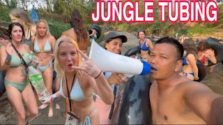 Last Part of Jungle Tubing in Pai Thailand