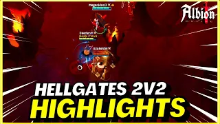 💥 STREAM HIGHLIGHTS 203 | BUILD META | ALBION ONLINE HELLGATES 2V2 | BEST COMPILATIONS