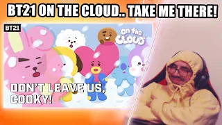 [BT21] On the Cloud | Let's go on a clumsy cute BT21 bestie trip! | Shiki Reaction