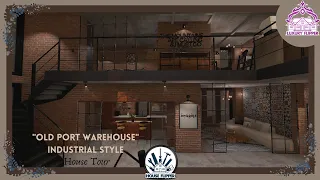 HOUSE FLIPPER|Luxury DLC|"The Old Port Warehouse" Into Modern Industrial House (Before&After)