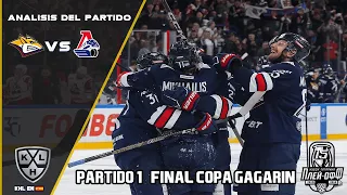 Análisis Metallurg MG VS Lokomotiv | Juego 1 Final Copa Gagarin |KHL 2023-24