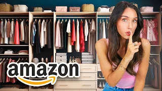 17 *Clever* Closet Organization Ideas from AMAZON!