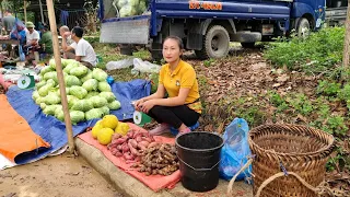 Harvest Carp & Sweet Potatoes, Prapefruit Goes to the market to sell goods | Ly Thi Tam