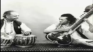 Pt. Ravi Shankar - Gat in Rag  Jhinjhoti    in - London in 1971    Tabla - Ustd.  Alla  Rakkha Khan