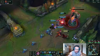 tyler1 makes tarzaned ragequit 9 minutes into the game