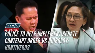 Police to help implement Senate contempt order vs Quiboloy: Hontiveros | ANC