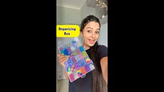 Organising Beads Box😱 #crafteraditi #youtubepartner #shorts #youtubeshorts #diy #asmr @CrafterAditi