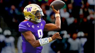 College Football's Passing Leader 🔥 Michael Penix Jr 2022 Highlights