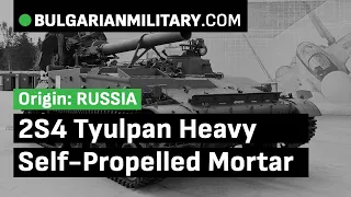 2S4 Tyulpan Self-Propelled Heavy Mortar