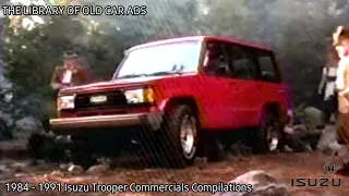 1984 - 1991 Isuzu Trooper Commercials Compilations (Part 1) (ft. Joe Isuzu)