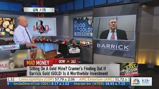 Barrick Gold CEO explains the company's long-term price targets for gold