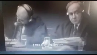 Rudolf Hoess Testifying At Nuremberg Trial, April 15, 1946 - A 30 second video clip from that trial.