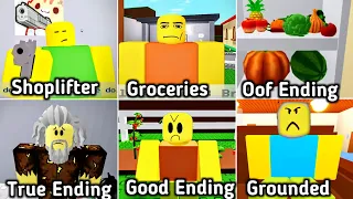 Roblox 🍅 NO MORE VEGETABLES 🍅 All Endings Full Walkthrough | How To Get All Endings