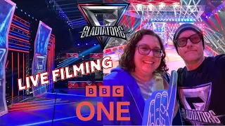 Gladiators BBC ONE 2024 - LIVE FILMING OF THE SHOW