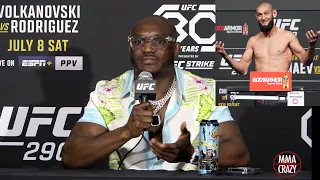 Kamaru Usman slams 'boogeyman' Khamzat Chimaev 'cut the F*****g weight"