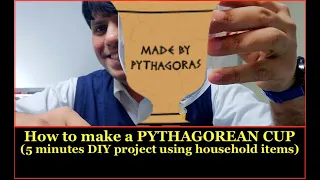 How to make a Pythagorean cup
