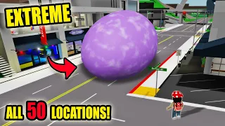 Brookhaven EXTREME Egg Hunt - ALL 50 Egg Locations *New Update*