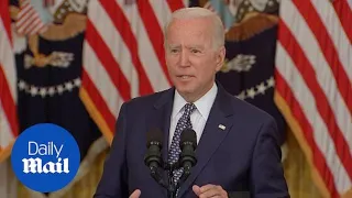 Biden comments on resignation of New York Governor Cuomo
