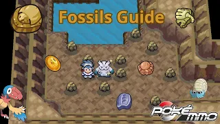 Fossils Guide - Pokemmo - All you need to know with locations (all regions)