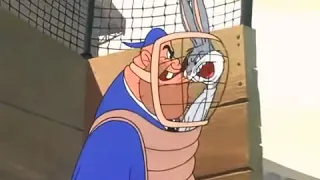 Looney toons bugs play baseball