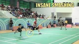 Who are them? What a Insane Badminton match is in Vietnam.