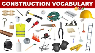 English Vocabulary - 100 CONSTRUCTION ITEMS