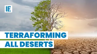Would We Benefit from Terraforming Deserts into Farms?