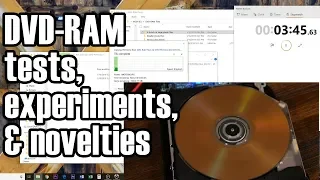 DVD-RAMifications (experiments and other goodies relating to DVD-RAM)