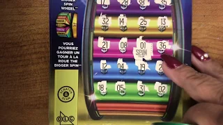 NEW!!! THE BIGGER SPIN, OLG, scratch tickets , 7 bigger spin tickets