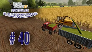 Picando maíz para ensilaje | El valle de Chambergo | Survival | FS19 | Timelapse | Ep #40