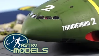 Thunderbird 2 - Astro Models Premium Edition Pre-built & Painted Aoshima Model - 1:350 Scale