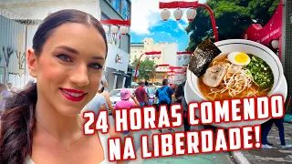 CAFÉ, ALMOÇO E JANTA NA LIBERDADE! BAIRRO ORIENTAL DE SÃO PAULO!