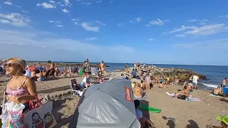 Recorrida de Playa La Perla Verano 2023 | MAR DEL PLATA