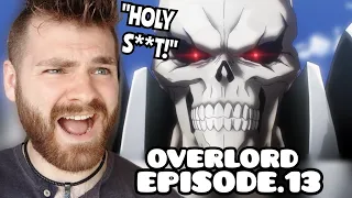 SHALLTEAR!! THERE IS NO WAY??!!! | OVERLORD - EPISODE 13 | New Anime Fan! | REACTION