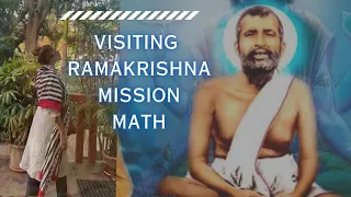 Visiting Ramakrishna Math and preparing for my mantra diksha 🙏🏻 | Ramakrishna Mission