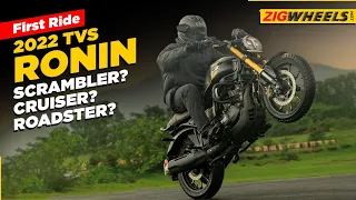 2022 TVS Ronin First Ride Review | Why And How Did The Zeppelin Cruiser Become #Unscripted?