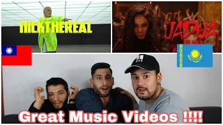 First Time Reaction to (Taiwan)周湯豪 NICKTHEREAL《i GO》vs. Jah Khalib - Джадуа (Kazakh)