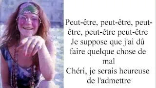 Maybe - Janis Joplin / traduction française