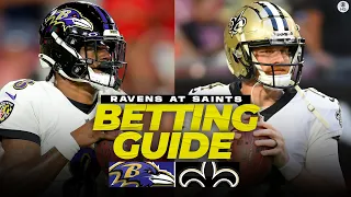 Ravens at Saints Betting Preview: FREE expert picks, props [NFL Week 9] | CBS Sports HQ