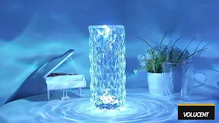 Crystal Chromalite - All New Rose Designed Lamp