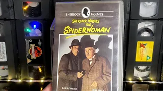 Basil Rathbone Sherlock Holmes VHS Tapes