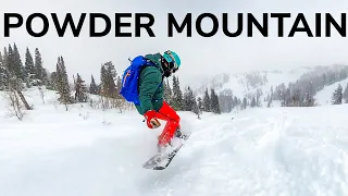 POWDER MOUNTAIN UTAH Ski Resort Guide Pow Mow | Snowboard Traveler