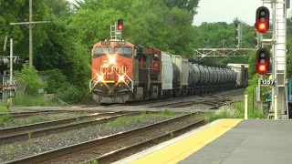 CN Train 368 Setting Off June 5, 2024