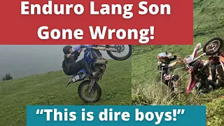 Motorbike Enduro Vietnam Lang Son Gone wrong