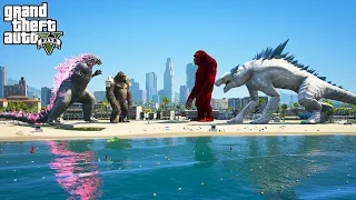 Godzilla x Kong vs Titanus Shimo, ScarKing - The New Empire ( GTA V Mods )