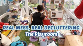 REAL MESS, REAL DECLUTTERING - THE PLAYROOM 2020 - WHAT KATY SAID