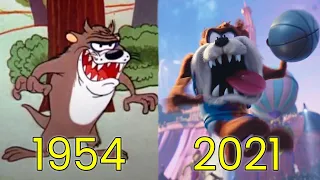 Evolution of Taz The Tasmanian Movies, Cartoons & TV (1954-2021)